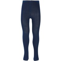 Collants en coton pour enfants – Bleu marine – 92-98