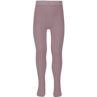 Collants en coton côtelé pour enfants – Rose sauvage – 98-104