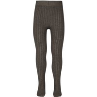 Collants enfant en coton côtelé – Moka – 152-164