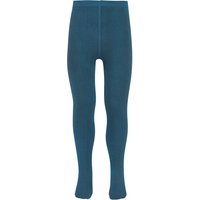 Collants en coton pour enfants – Bleu pétrole – 152-164