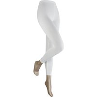 Leggings longs en coton pour femmes – Blanc – XXXL