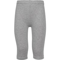 Leggings Capri pour enfants en coton – Gris chiné – 140-146