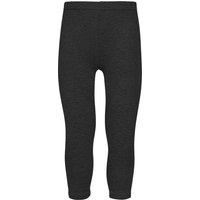 Leggings longs pour enfants en coton – Anthracite chiné – 92-98