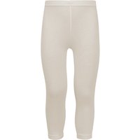 Leggings longs pour enfants en coton - Écru - 128-134