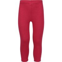 Leggings longs pour enfants en coton – Fuchsia – 128-134