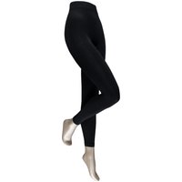 Leggings femme sans coutures 200 deniers – Noir – XXL