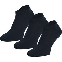 Chaussettes à motifs teckels (lot de 3) – Bleu marine – Pointures 35 à 38