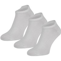 Chaussettes-baskets Teckel, lot de 3 – Blanches – Pointures 39 à 42