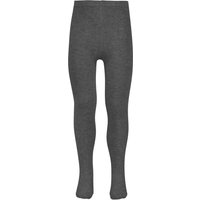 Collants en coton pour enfants – Gris foncé chiné – Taille 110-116