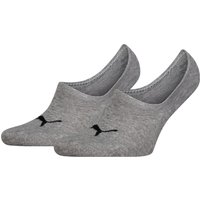 Chaussettes montantes à cou-de-pied – Gris moyen – 35-38