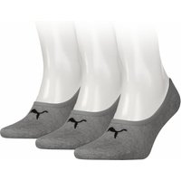Lot de 3 chaussons unisexes gris