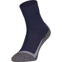 Chaussettes de randonnée en laine mérinos S12 – Marine – 35-38