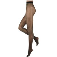 Collants pailletés 40 deniers – Noir et or – XXL
