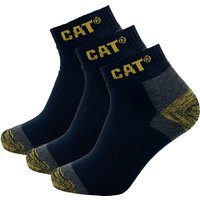 Chaussettes de travail Sneaker, 3 paires – Bleu marine – 47-50