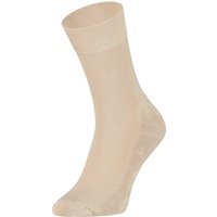 Chaussettes hautes en bambou à semelle éponge – Sable – 46-48