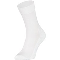 Chaussettes hautes en bambou à semelle éponge – Blanches – Tailles 35 à 38