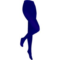 Collants 60 deniers en microfibre – Bleu vif – XXL