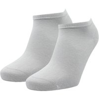 Dames basics sneakersokken - White - 36-42 - 3 paar