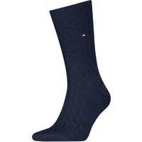 Chaussettes torsadées pour homme - Bleu marine - Pointures 39 à 42