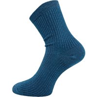 Chaussettes hautes à paillettes pour femmes – Bleuet – Taille unique