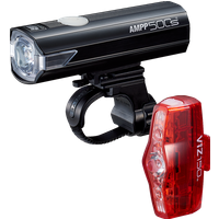 Ribble Cycles Cateye AMPP 500S / VIZ 150 Bike Light Set