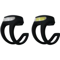 Ribble Cycles knog Knog Frog V3 Rechargeable - Spider Black Twinpack
