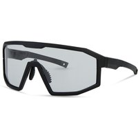 Madison Enigma Matt Black Sunglasses Clear Lens
