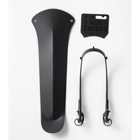 Ribble Cycles Ass Savers Win Wing Gravel 2 Rear Mudguard Stealth Black