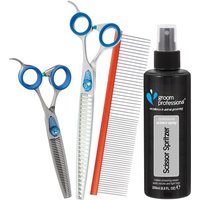 Groom Professional Blue Quartz Stylist Kit with Free Scissor Spritzer
