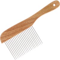 Groom Professional Wooden Poodle Comb (XL Pins)