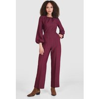 Closet London Enjoy 40% Discount on Maroon Striped Jumpsuit