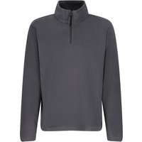 Regatta Mens Grey Quarter-Zip Micro Fleece Jacket M ARC90224