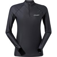 Berghaus 24/7 Tech Tee Women’s Black Half-Zip Long-Sleeve T-Shirt 8