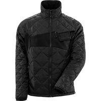 Mascot Workwear 18015 Black, Water Repellent Thermal Jacket Zipper, M 1 EA