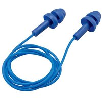 uvex uvex whisper detect Series Blue Reusable Ear Plugs, 27 dB Rated Metal Detectable 50