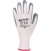 Arco Grip Light White Nitrile-Coated Work Gloves (Pack of 12 Pairs) 6