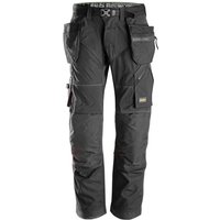 Snickers FlexiWork 6902 Men’s Black Trousers with Holster Pockets 33R (048)