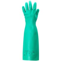 Ansell AlphaTec 37-185 Unlined Nitrile Chemical-Resistant Gloves 8