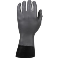 Ansell TouchNTuff 93-250 Black Nitrile Disposable Gloves (Box of 100) 10