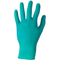 Ansell TouchNTuff 92-500 Green Nitrile Disposable Gloves (Box of 100) 6.5