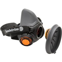 Sundstrom SR 900 Series Half Mask Respirator Mask, Size L