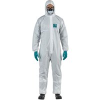 Ansell AlphaTec 2000 STANDARD Model 111 White Chemical Coverall M
