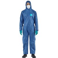 Ansell AlphaTec 1500 Plus Model 111 Blue Chemical Coverall M ARC00057