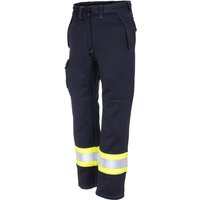 ProGARM 5814 Women’s Navy/Yellow Arc-Flash Trousers with Kneepad Pockets 16R