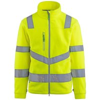 Arco Responsible Yellow Hi-Vis Fleece Jacket S ARC10680