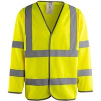 Arco Yellow Long-Sleeve Hi-Vis Vest M ARC11079