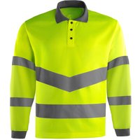 Arco Yellow Long-Sleeve Hi-Vis Polo Shirt 6XL ARC11139