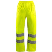 Arco Yellow Waterproof Hi-Vis Overtrousers 4XL ARC11327