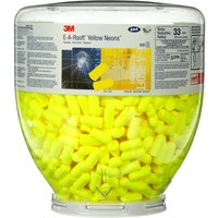 3M E-A-Rsoft Yellow Neon Disposable Earplugs (Refill Pack of 500 Pairs)