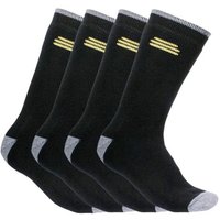 DEWALT Black Work Socks (Pack of Two Pairs) 6-12